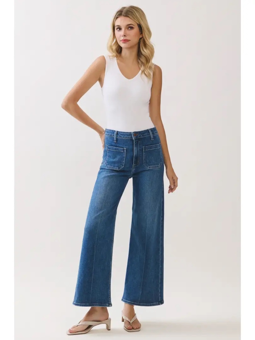 Letter To Juliet Sailor Front Patch Jean